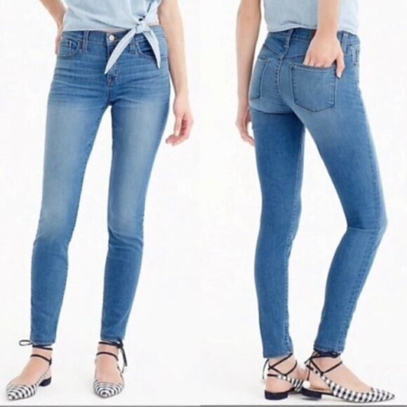 J Crew Toothpick Ankle Jeans 24 - Picture 1 of 8